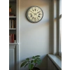 Mey İthalat® 36 Cm Nostalji Gri Dekoratif Duvar Saati
