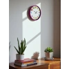 Mey İthalat® 36 Cm Pembe Çocuk Odası Duvar Saati