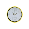 Mey İthalat® 36 Cm Sarı Dekoratif Duvar Saati