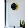 Mey İthalat® 36 Cm Sarı Standart Duvar Saati