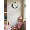 Mey İthalat® 36 Cm Siyah Çocuk Odası Duvar Saati