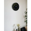 Mey İthalat® 36 Cm Siyah Standart Duvar Saati