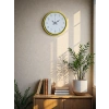 Mey İthalat® 36 Cm Standart Sarı Duvar Saati