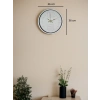 Mey İthalat® 36 Cm Zarif Ve Şık Duvar Saati