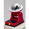 Mey İthalat® 360° RGB LED Disco Işığı Ayarlanabilir Başlıklı Güneş Enerjili Projektör Lamba