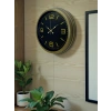 Mey İthalat® 40 Cm Metal Eskitme Vintage Duvar Saati