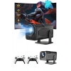 Mey İthalat® 4K Android Smart Wi-fi Çift Kollu Projeksiyon Game Box Kumandalı Taşınabilir Yeni Nesil