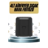 Mey İthalat® 4L Airfryer Hazneli Hava Fritözü Yağsız Fritöz Taşınabilir Fırın İşlevi Gören Pratik