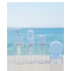 Mey İthalat® 5’li Seyahat Dolum Şişe Seti 30 ml Şeffaf Taşıma Çantalı