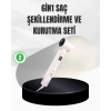 Mey İthalat® 6 Başlıklı Hızlı Kurutma ve Bukle Şekillendirme Seti