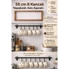 Mey İthalat® 8 Kancalı Yapışkanlı Askı Aparatı