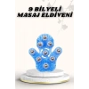 Mey İthalat® 9 Bilyeli Masaj Eldiveni Giyilebilir Plastik Vücut Sıkılaştırıcı
