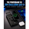 Mey İthalat® Akıllı Koruma Sistemli Powerbank – Hızlı, Güvenli ve Modern