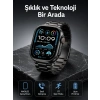 Mey İthalat® Akıllı Saat 3 Kordonlu Waterproof Adımsayar, Titreşim ve GPS Özelliği