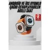 Mey İthalat® Akıllı Saat Amoled Ekran Bluetooth Bağlantılı Özel Tasarım Unısex