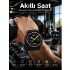 Mey İthalat® Akıllı Saat Dokunmatik Ekran Sesli Görüşme ve Bildirim Görme Sağlık Takibi