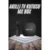 Mey İthalat® Akıllı TV kutusu Mx Box Android 7.1 TV kutusu 2.4G Wifi