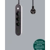 Mey İthalat® Akım Korumalı Anahtarlı USB Girişli Üçlü Priz