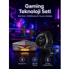 Mey İthalat® ANC Özellikli Bluetooth Kulaklık ve Amoled Ekran Akıllı Saat Uyku ve Sağlık Takibi Nabız Ölçer