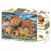 Mey İthalat® Aslan Ailesi 500 Parça Yetişkin Puzzle