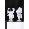 Mey İthalat® Astronot Görünümlü Projeksiyon Speaker Taşınabilir