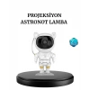 Mey İthalat® Astronot Projeksiyon Lambası Bluetooth Müzikli ve Uzaktan Kumandalı