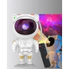 Mey İthalat® Astronot Şekilli Galaxy Projeksiyon Lambası Nebula Efektli Dekoratif Lamba