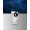 Mey İthalat® Astronot Şekilli Galaxy Projeksiyon Lambası Nebula Efektli Dekoratif Lamba