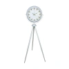 Mey İthalat® Aura Beyaz Tripod Ayaklı Saat