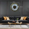 Mey İthalat® Aurelius Gold 60 Cm Çarklı Duvar Saati