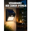 Mey İthalat® Bahçe ve Dış Mekanlar İçin Güneş Enerjili 20 LED Hareket Sensörlü Lamba Yeni Nesil