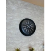 Mey İthalat® Black Noble 40 Cm Metal Modern Duvar Saati