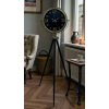 Mey İthalat® Black Noble Eskitme Tripod Ayaklı Saat