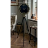 Mey İthalat® Black Noble Eskitme Tripod Ayaklı Saat