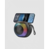 Mey İthalat® Bluetooth 5.0 Hoparlör – RGB Işıklı, Güçlü Bas ve 360° Surround Ses