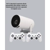 Mey İthalat® Bluetooth 5.0 ve Wi-Fi 6 Akıllı 4K Projeksiyon Yeni Nesil