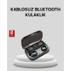 Mey İthalat® Bluetooth 5.1 M10 TWS Kulaklık Ergonomik Tasarım Yüksek Ses Kaliteli