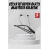Mey İthalat® Bluetooth 5.3 Boyun Askılı Kulaklık Düşük Gecikmeli Manyetik Tasarım