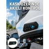 Mey İthalat® Bluetooth Kask Kulaklığı Intercom 5.0 Bluetooth Android ve İOS Uyumlu Yeni Nesil