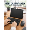 Mey İthalat® Bluetooth Klavyeli Android Tablet Seti SIM Kart Destekli Kablosuz Mouse ve Mobil Çalışma Deneyimi