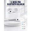 Mey İthalat® Bluetooth Kulaklık 3. Nesil Ios Android Uyumlu Yeni Nesil Wireless Charge