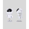 Mey İthalat® Bluetooth Müzikli Astronot Projeksiyon Lambası Yıldız ve Ay Efektli