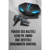 Mey İthalat® Bluetooth Oyuncu Kulaklığı Led Işıklı Kablosuz ANC Özelliği