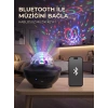 Mey İthalat® Bluetooth RGB Parti Işığı Hoparlörlü Disko Lambası MP3 USB ve Hafıza Kartı Destekli