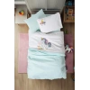 Mey İthalat®   Box Punch Nakışlı Bebek Nevresim Takımı Dolly