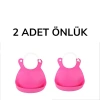 Mey İthalat®  Çocuk Bebek Mama Önlüğü Dökülme Engelleyici Bükülebilir Pembe