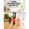 Mey İthalat® Çok Fonksiyonlu Mutfak Makas Seti –Pratik Mutfak Yardımcısı Yeni Nesil