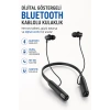 Mey İthalat® Dijital Batarya Göstergeli Bluetooth Özellikli Boyun Askılı Kulaklık