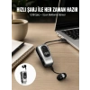 Mey İthalat® Dijital Ekranlı Bluetooth Kulaklık – Titreşimli Bildirim, 25 Saat Kullanım Yeni Nesil