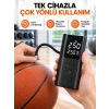Mey İthalat® Dijital Lastik Pompası Çok Amaçlı Taşınabilir Kompresör